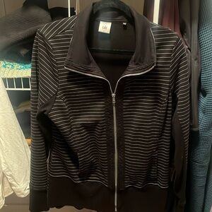 Striped cabi athletic jacket L